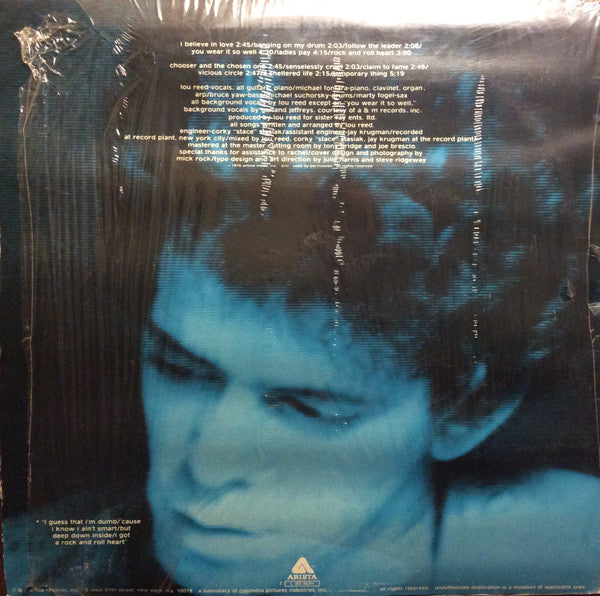 Lou Reed ~ Rock And Roll Heart (Vinyl) - Djungel & Jazz