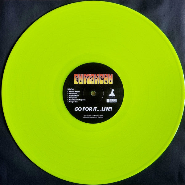 Fu Manchu ~ Go For It...Live! (Vinyl) - Djungel & Jazz