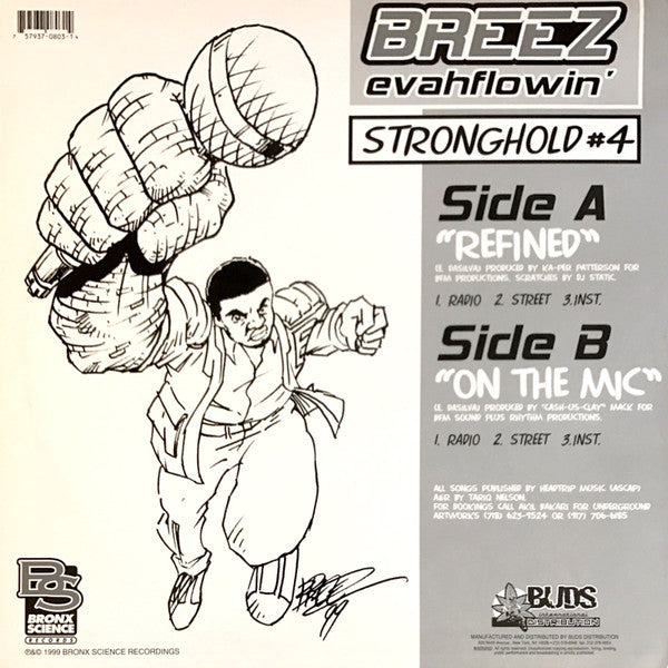 Breez Evahflowin' : Refined / On The Mic (12")
