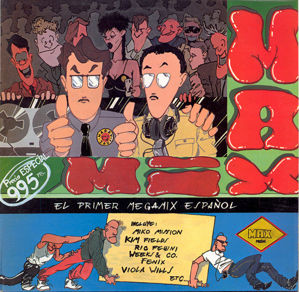 Mike Platinas & Javier Ussia ~ Max Mix (El Primer Megamix Español) (Vinyl) - Djungel & Jazz