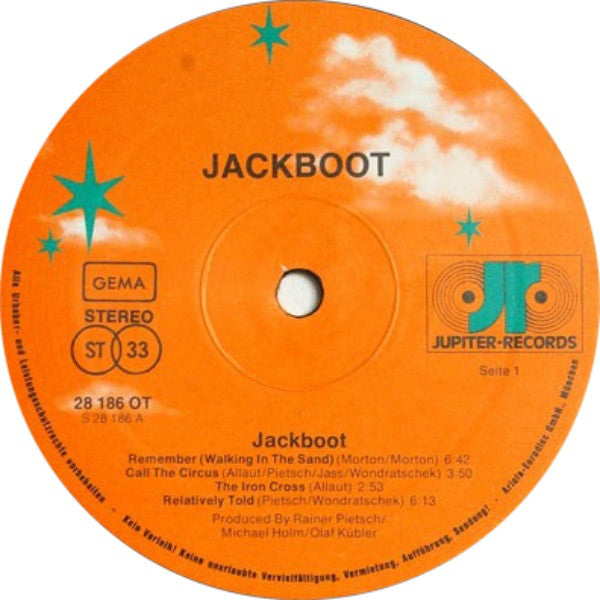 Jackboot ~ Angel (Vinyl) - Djungel & Jazz
