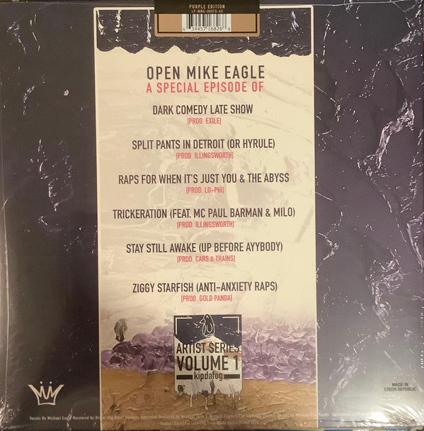Open Mike Eagle ~ A Special Episode Of (Artist Series) (Vinyl) - Djungel & Jazz
