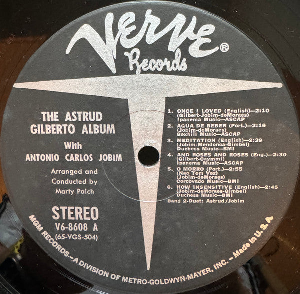 Astrud Gilberto ~ The Astrud Gilberto Album (Vinyl) - Djungel & Jazz