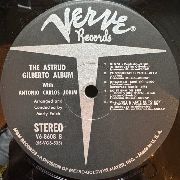 Astrud Gilberto ~ The Astrud Gilberto Album (Vinyl) - Djungel & Jazz