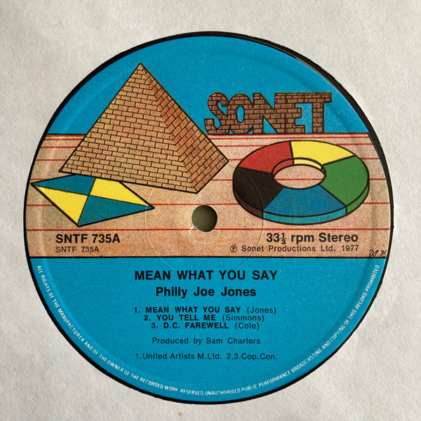 Philly Joe Jones ~ Mean What You Say (Vinyl) - Djungel & Jazz