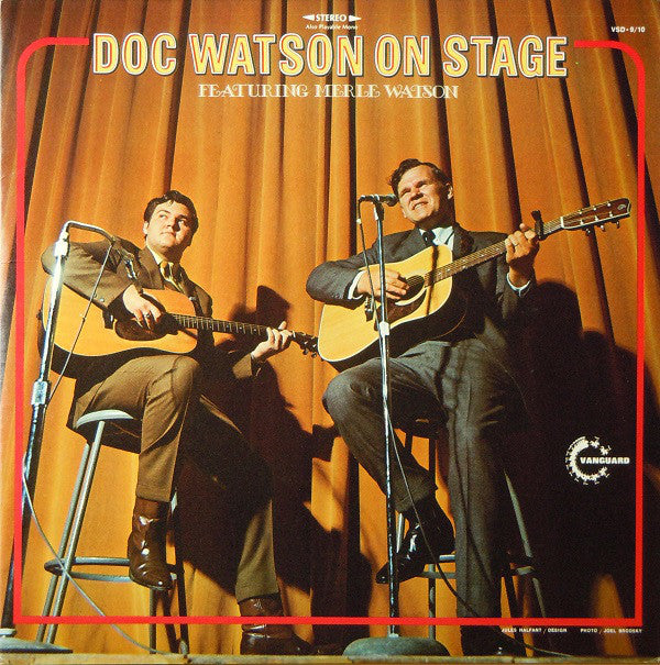 Doc Watson Featuring Merle Watson ~ Doc Watson On Stage (Vinyl) - Djungel & Jazz
