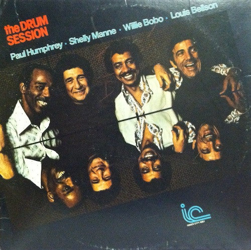 Paul Humphrey • Shelly Manne • Willie Bobo • Louis Bellson ~ The Drum Session (Vinyl) - Djungel & Jazz