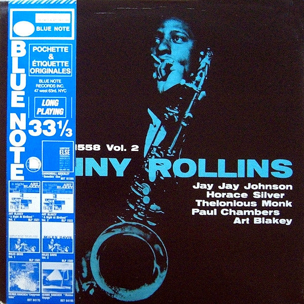 Sonny Rollins : Sonny Rollins Vol. 2 (LP, Album, RE)
