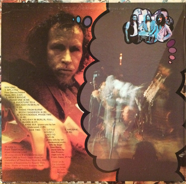 The Mothers Of Invention ~ Burnt Weeny Sandwich (Vinyl) - Djungel & Jazz