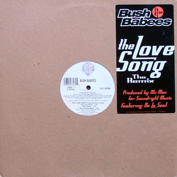 Bush Babees ~ The Love Song (The Remix) (Vinyl) - Djungel & Jazz