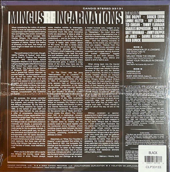 Charles Mingus ~ Reincarnations (Vinyl) - Djungel & Jazz