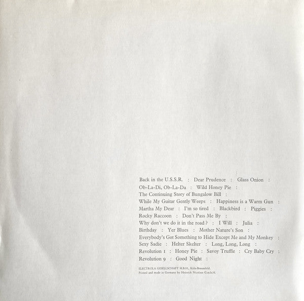 The Beatles ~ The Beatles (Vinyl) - Djungel & Jazz