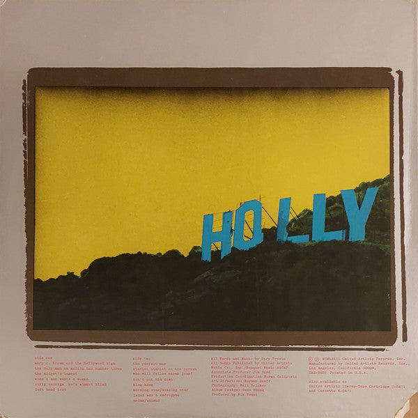 Dory Previn ~ Mary C. Brown And The Hollywood Sign (Vinyl) - Djungel & Jazz