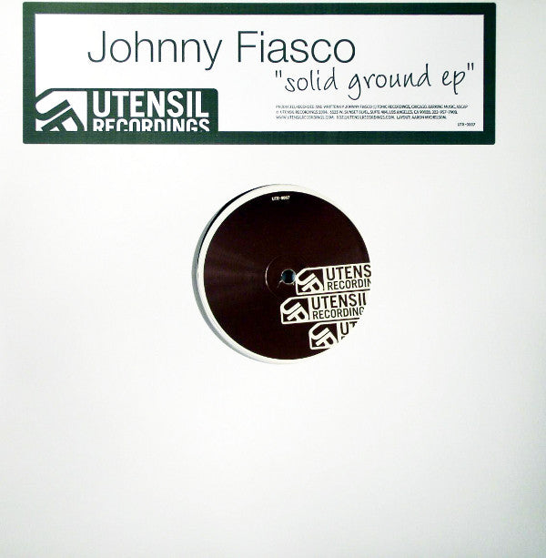 Johnny Fiasco : Solid Ground EP (12", EP)