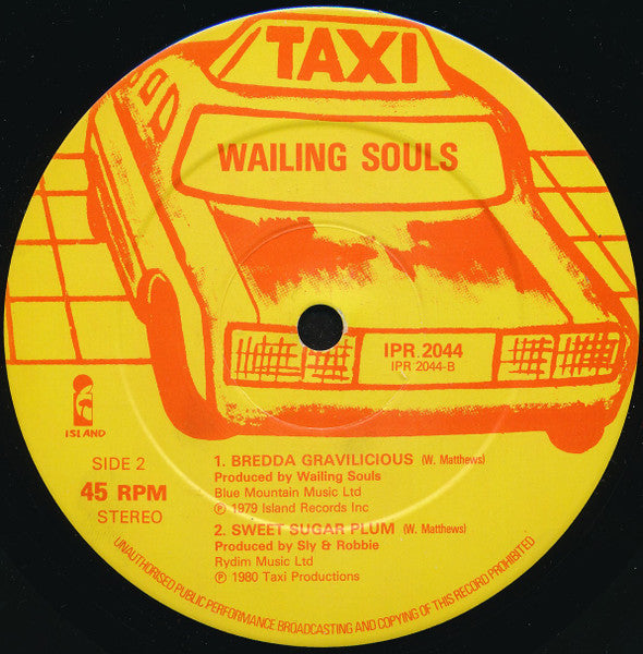 Wailing Souls : Old Broom (12", Ltd)