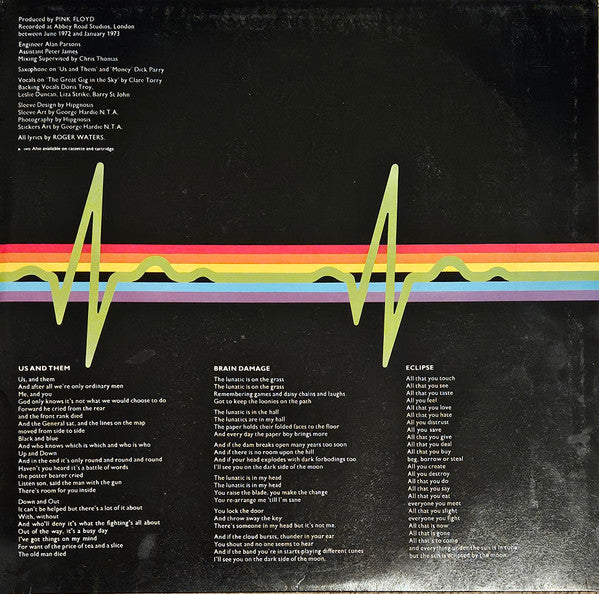 Pink Floyd ~ The Dark Side Of The Moon (Vinyl) - Djungel & Jazz