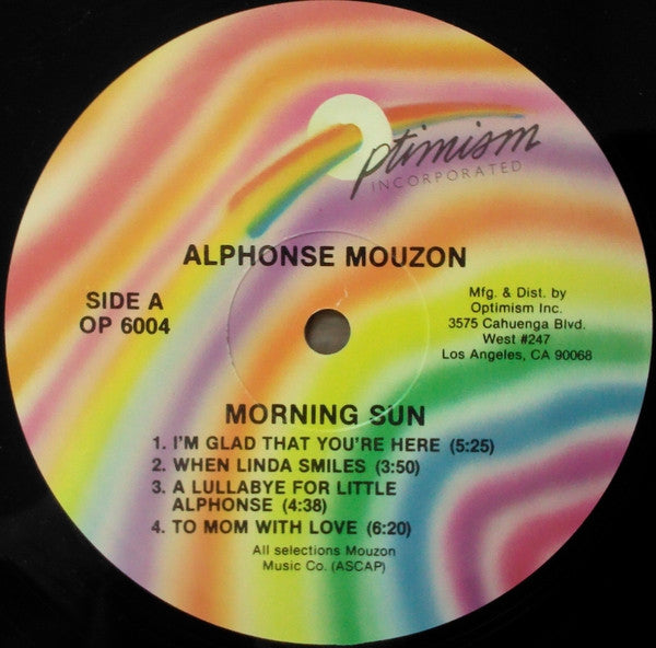 Alphonse Mouzon : Morning Sun (LP, Album, RE)