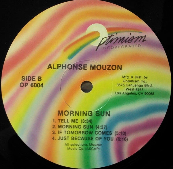 Alphonse Mouzon : Morning Sun (LP, Album, RE)