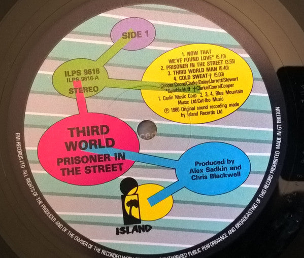 Third World ~ Prisoner In The Street (Vinyl) - Djungel & Jazz