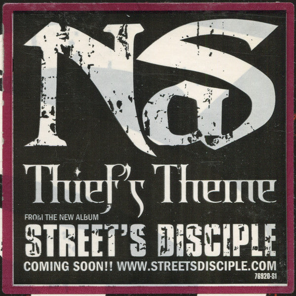 Nas ~ Thief's Theme / You Know My Style (Vinyl) - Djungel & Jazz