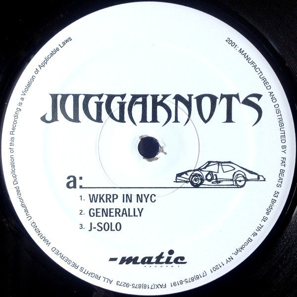 Juggaknots* : WKRP In NYC / Generally / J-Solo (12")