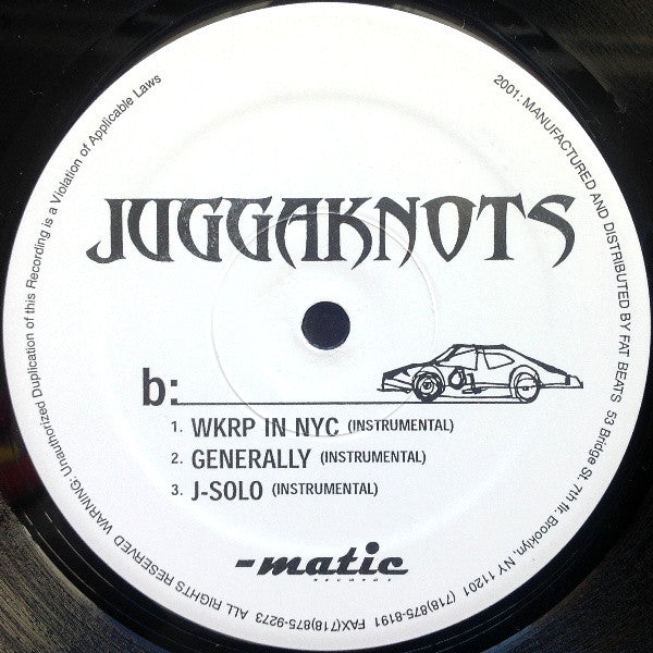 Juggaknots* : WKRP In NYC / Generally / J-Solo (12")