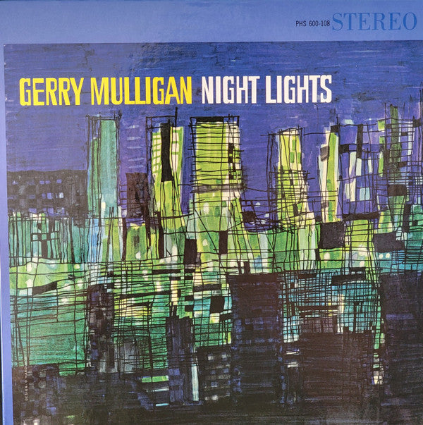 Gerry Mulligan ~ Night Lights (Vinyl) - Djungel & Jazz