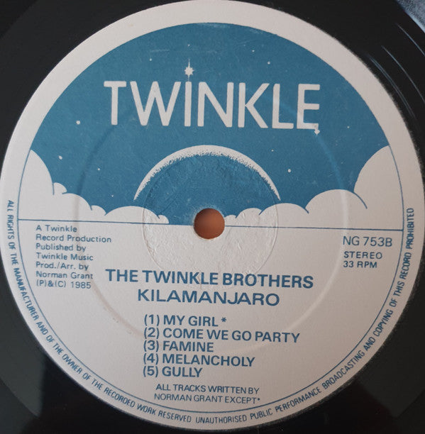 Twinkle Brothers : Kilamanjaro (LP, Album)