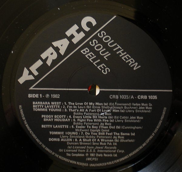 Various ~ Southern Soul Belles (Vinyl) - Djungel & Jazz