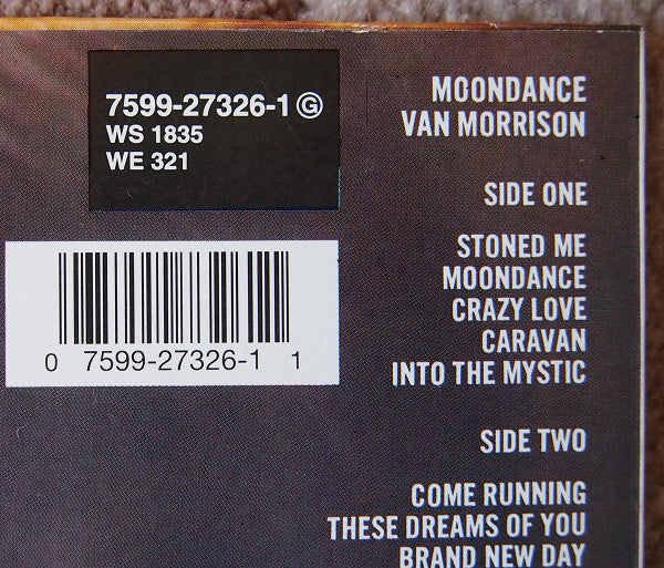 Van Morrison ~ Moondance (Vinyl) - Djungel & Jazz