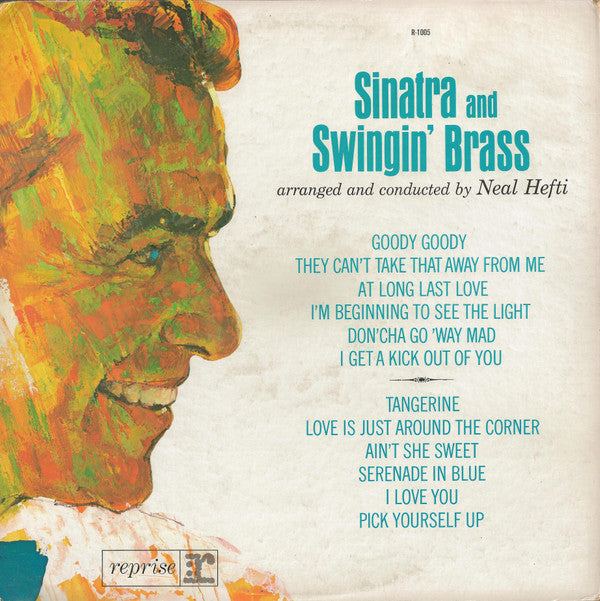 Frank Sinatra ~ Sinatra And Swingin' Brass (Vinyl) - Djungel & Jazz