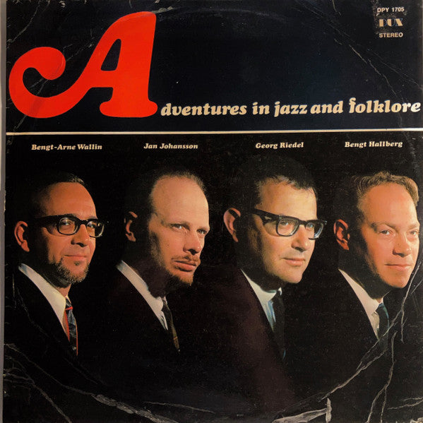 Bengt-Arne Wallin / Jan Johansson / Georg Riedel / Bengt Hallberg ~ Adventures In Jazz And Folklore (Vinyl) - Djungel & Jazz