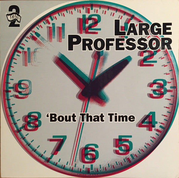 Large Professor ~ 'Bout That Time (Vinyl) - Djungel & Jazz