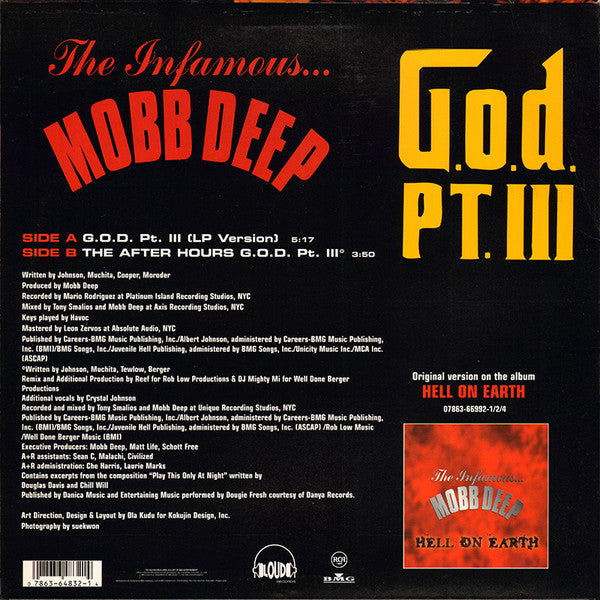 Mobb Deep ~ G.o.d. Pt. III (Vinyl) - Djungel & Jazz