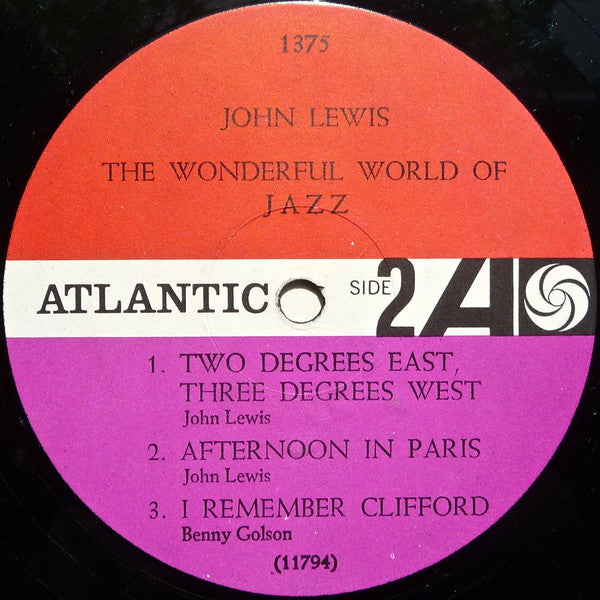 John Lewis ~ The Wonderful World Of Jazz (Vinyl) - Djungel & Jazz