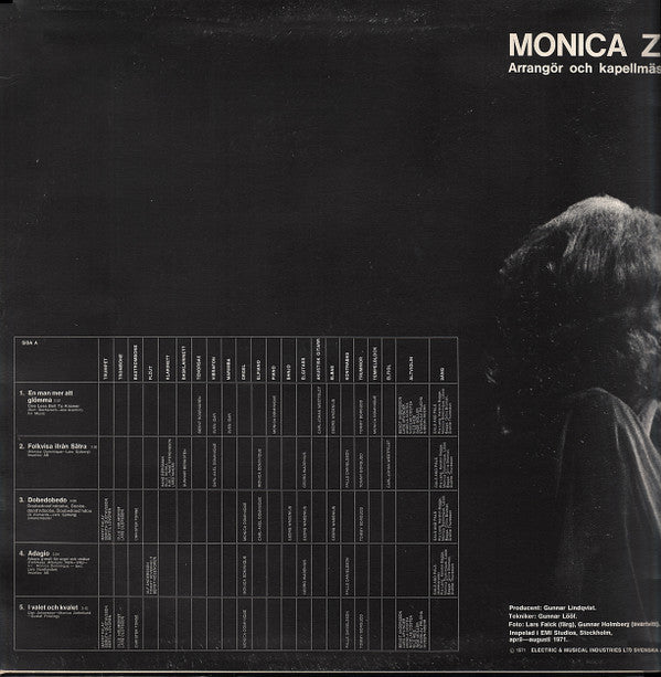 Monica Zetterlund : Monica - Monica (LP, Album)