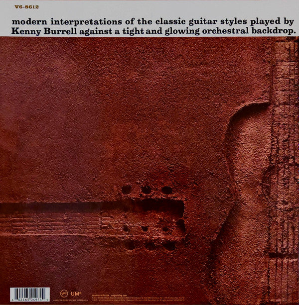 Kenny Burrell ~ Guitar Forms (Vinyl) - Djungel & Jazz