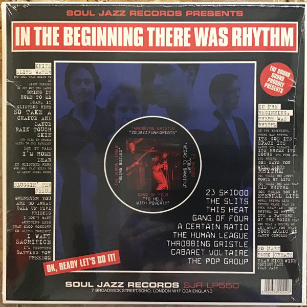 Various ~ In The Beginning There Was Rhythm (Vinyl) - Djungel & Jazz