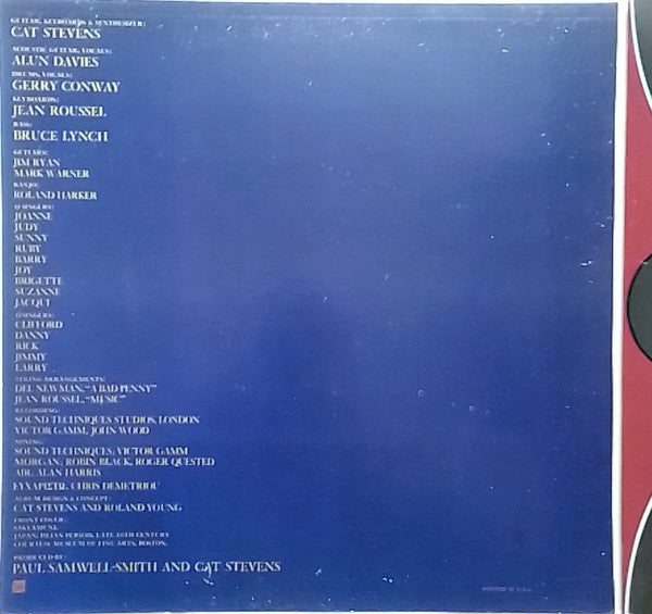 Cat Stevens ~ Buddha And The Chocolate Box (Vinyl) - Djungel & Jazz