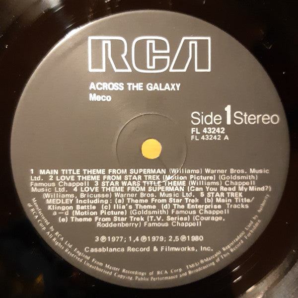 Meco ~ Across The Galaxy (Vinyl) - Djungel & Jazz