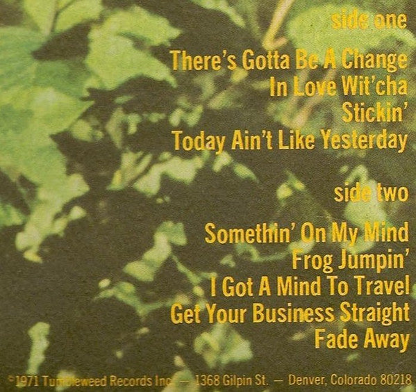 Albert Collins : There's Gotta Be A Change (LP, Album, Gat)