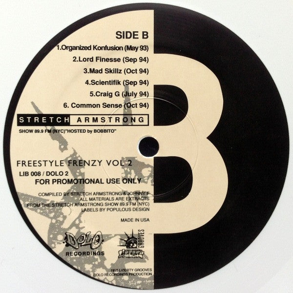 Various ~ Freestyle Frenzy Vol 2 (Vinyl) - Djungel & Jazz
