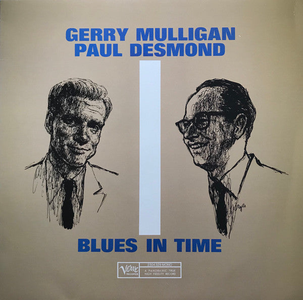 Gerry Mulligan, Paul Desmond ~ Blues In Time (Vinyl) - Djungel & Jazz