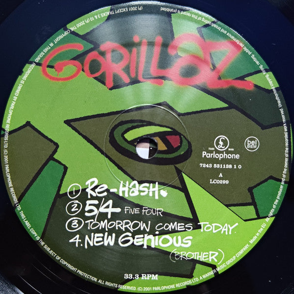 Gorillaz ~ Gorillaz (Vinyl) - Djungel & Jazz
