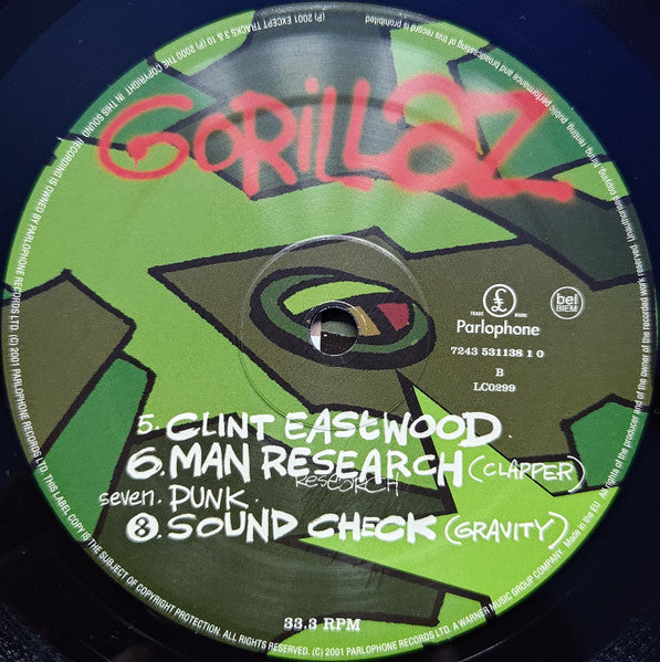 Gorillaz ~ Gorillaz (Vinyl) - Djungel & Jazz