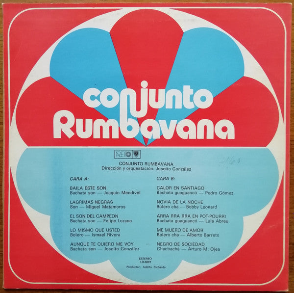 Conjunto Rumbavana ~ Conjunto Rumbavana (Vinyl) - Djungel & Jazz