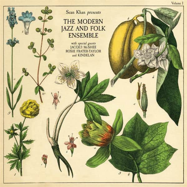 Sean Khan ~ Sean Khan Presents The Modern Folk & Jazz Ensemble (Vinyl) - Djungel & Jazz