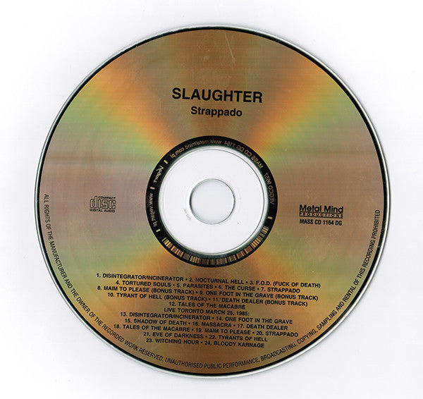 Slaughter ~ Strappado (Vinyl) - Djungel & Jazz