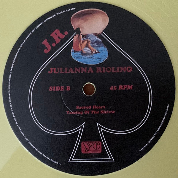 Julianna Riolino ~ J.R. (Vinyl) - Djungel & Jazz