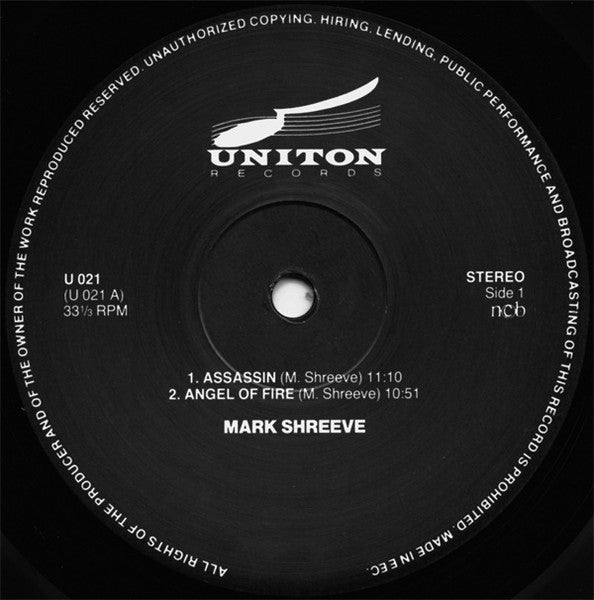 Mark Shreeve ~ Assassin (Vinyl) - Djungel & Jazz